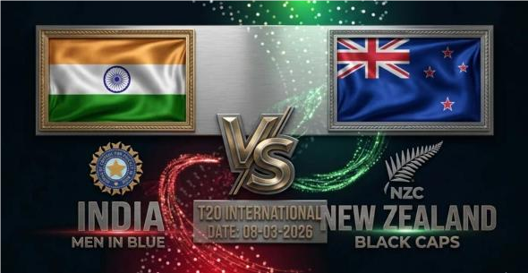 India vs New Zealand 2026 T20 Match: India Seals Series with 8-Wicket Win in Guwahati